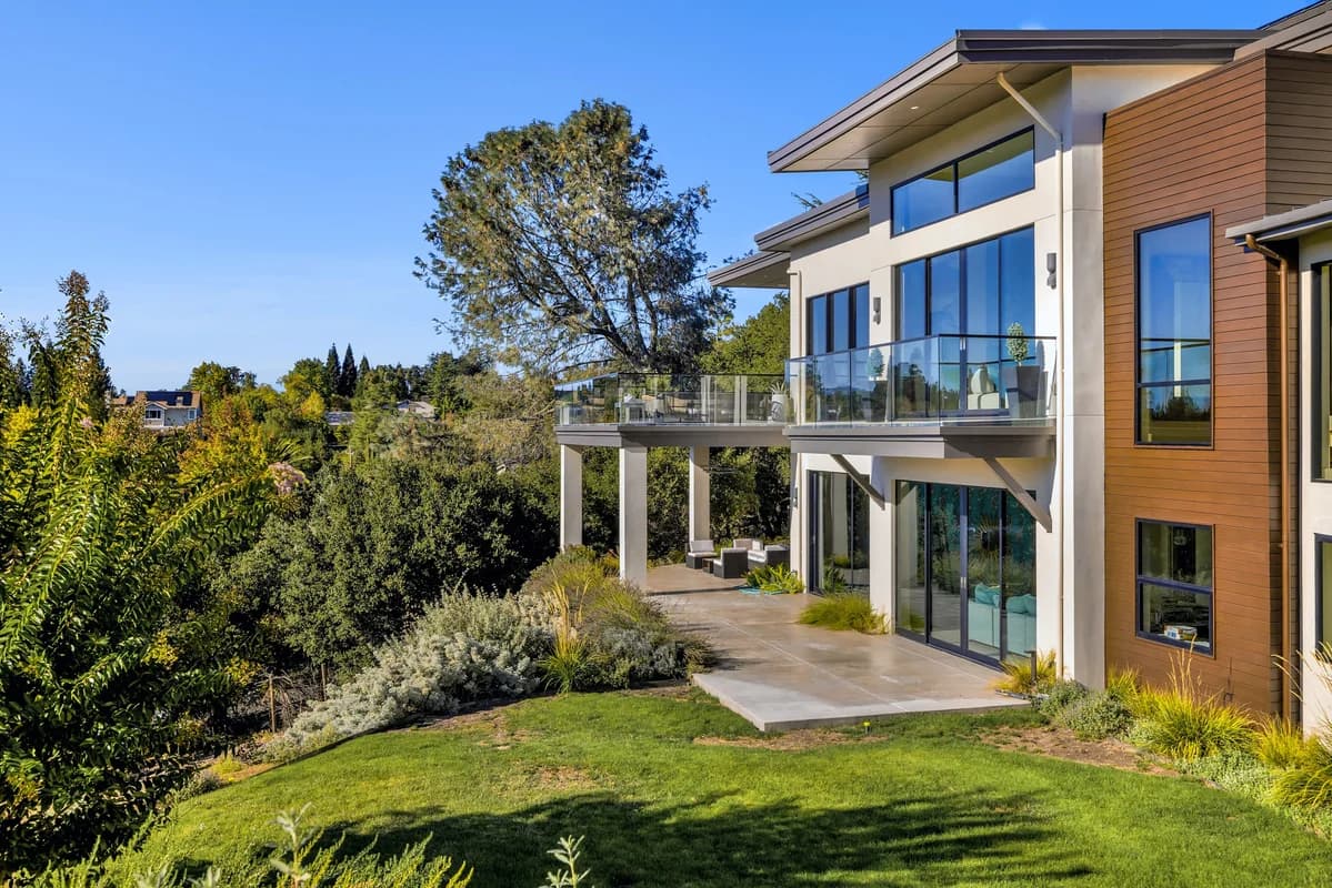 Twilight house photo